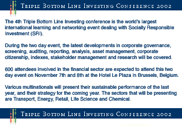 triple bottom line conference